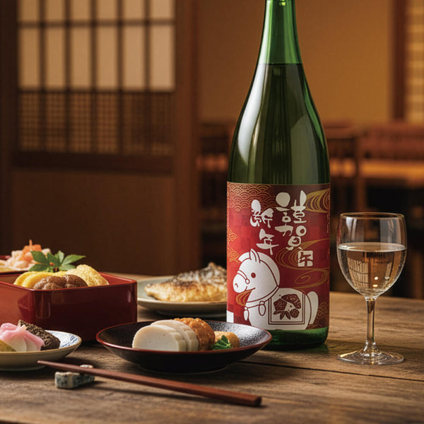 数量限定・2026干支】純米吟醸 新春ラベル「午」 1800ml 【うま】– お